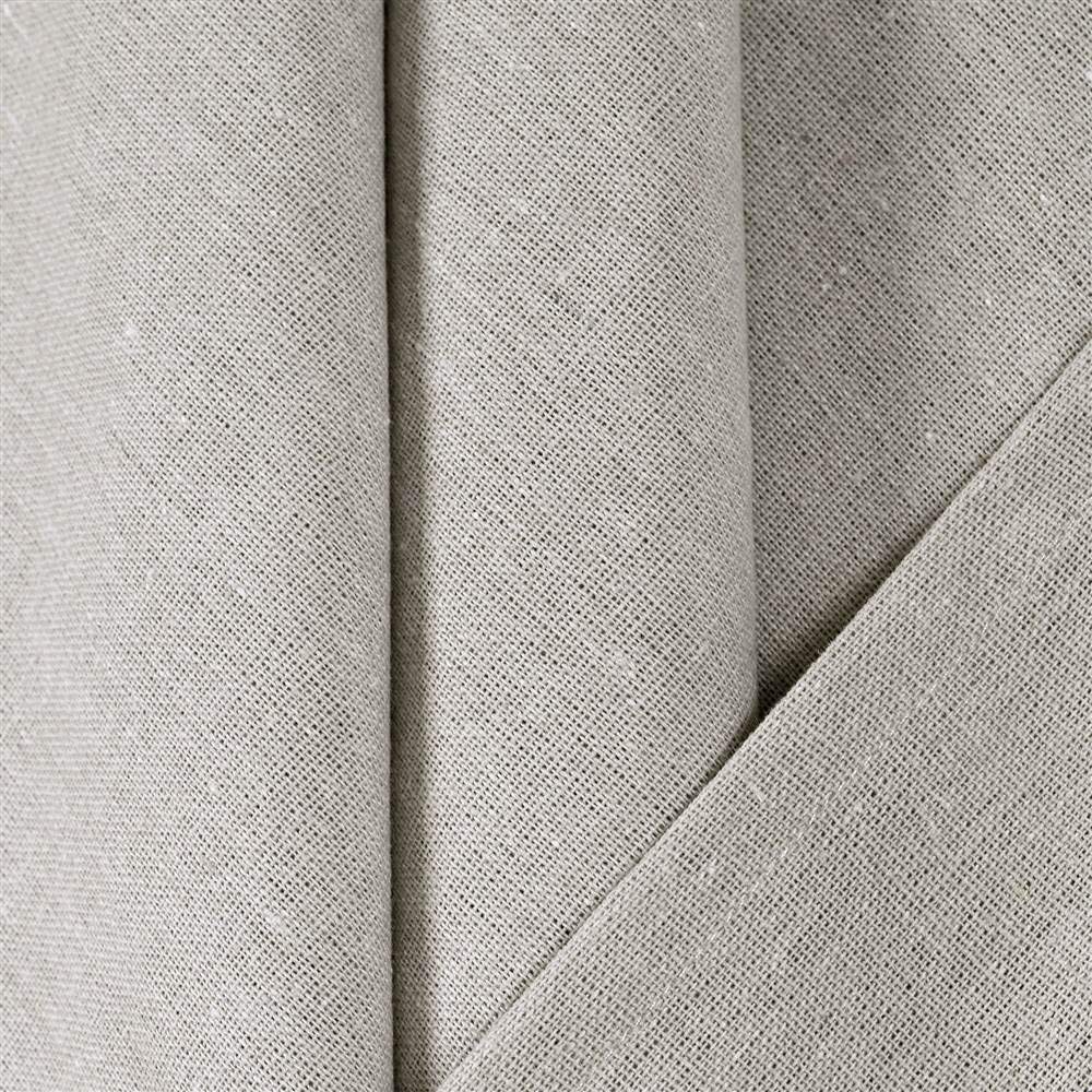 Lush Decor Burlap Knotted Tab-Top Window Curtain Panel Pair 45W X 84L Light Gray