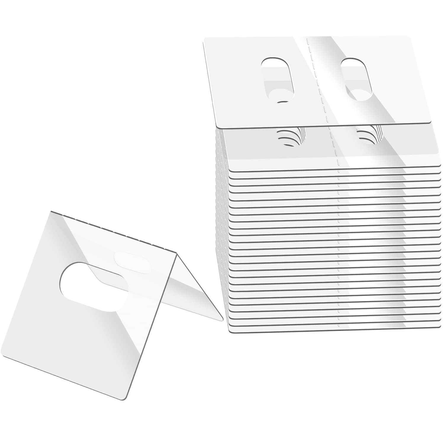 25 Sets Clear Vertical Blind Repair Tabs Replacement – One Size,