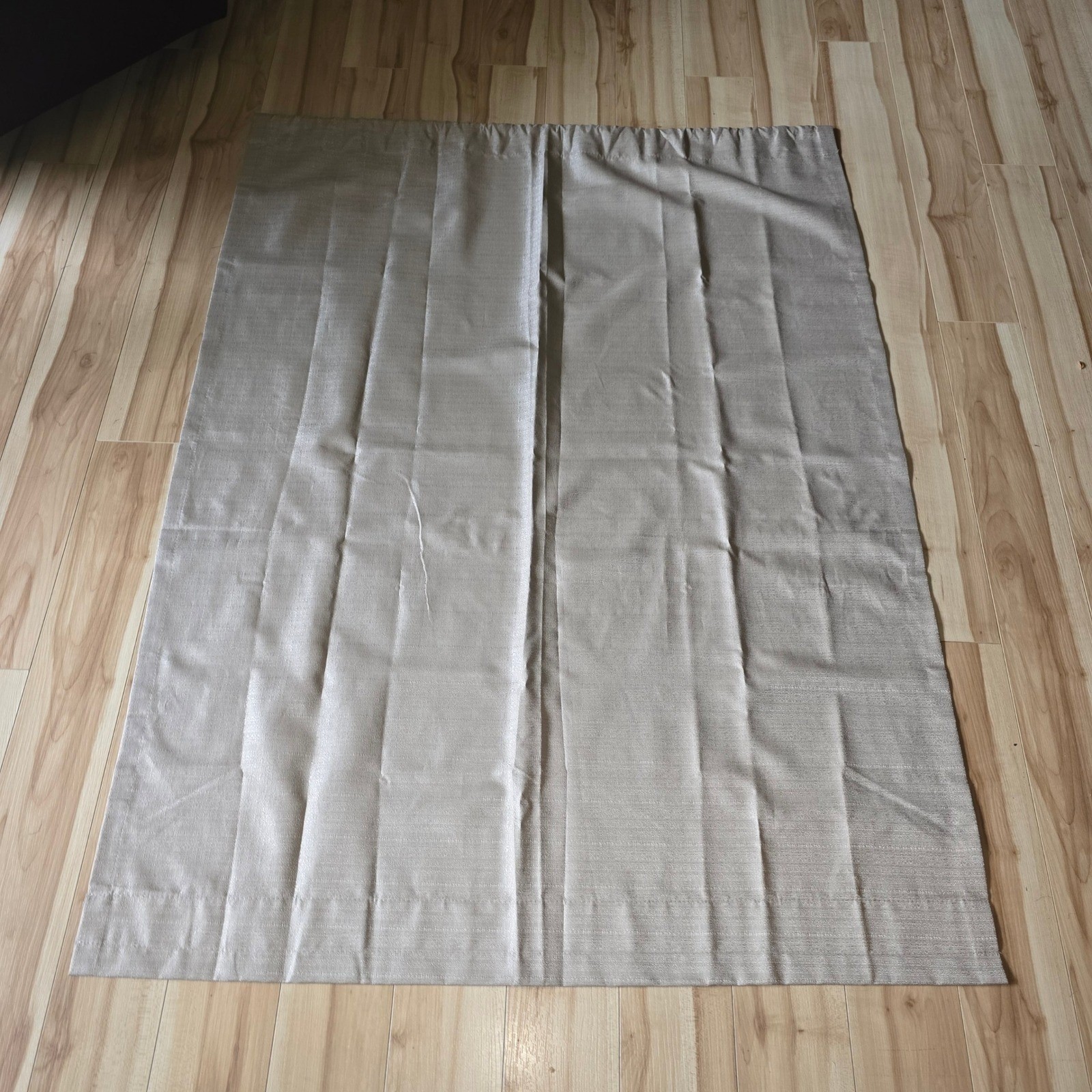 Two Room Darkening Window Curtains Beige in Color 55″ x 41″ – 2 Available