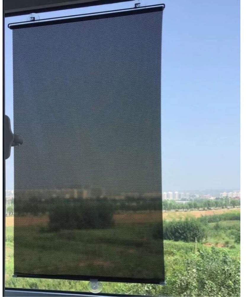 Blackout Blind Curtains with Suction Cups for Windows No Drill Cordless Blinds