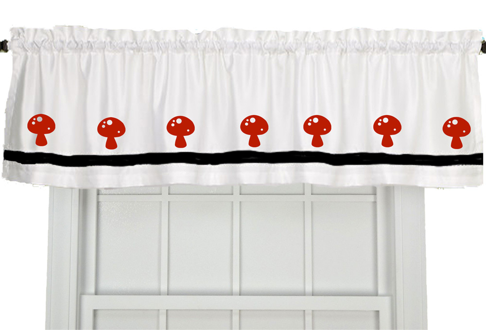 Pirates Skull Crossbones or Ships Window Valance/Curtain *Your Choice of Colors*