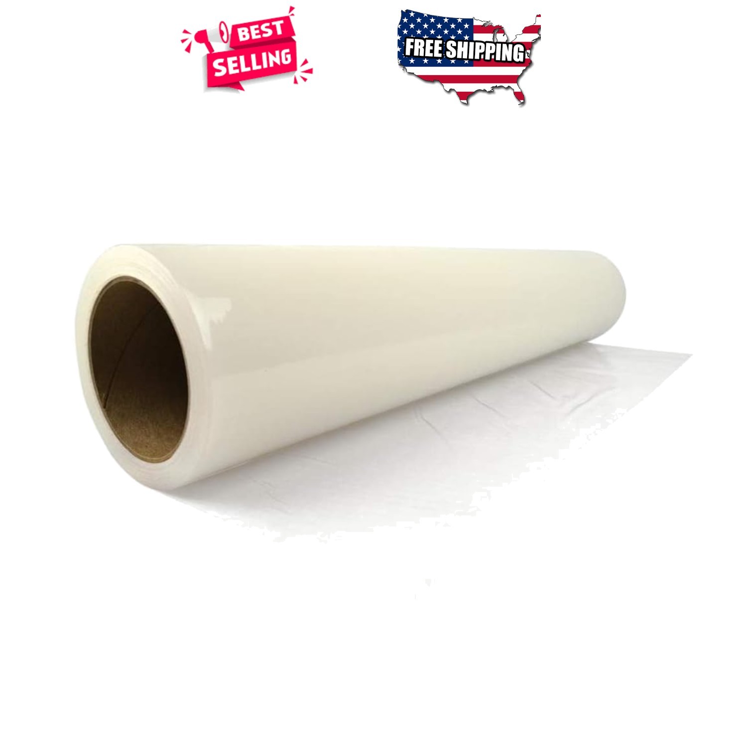 Carpet Protection Film Self Adhesive 24×50′ Clear Puncture Resistant Renovation