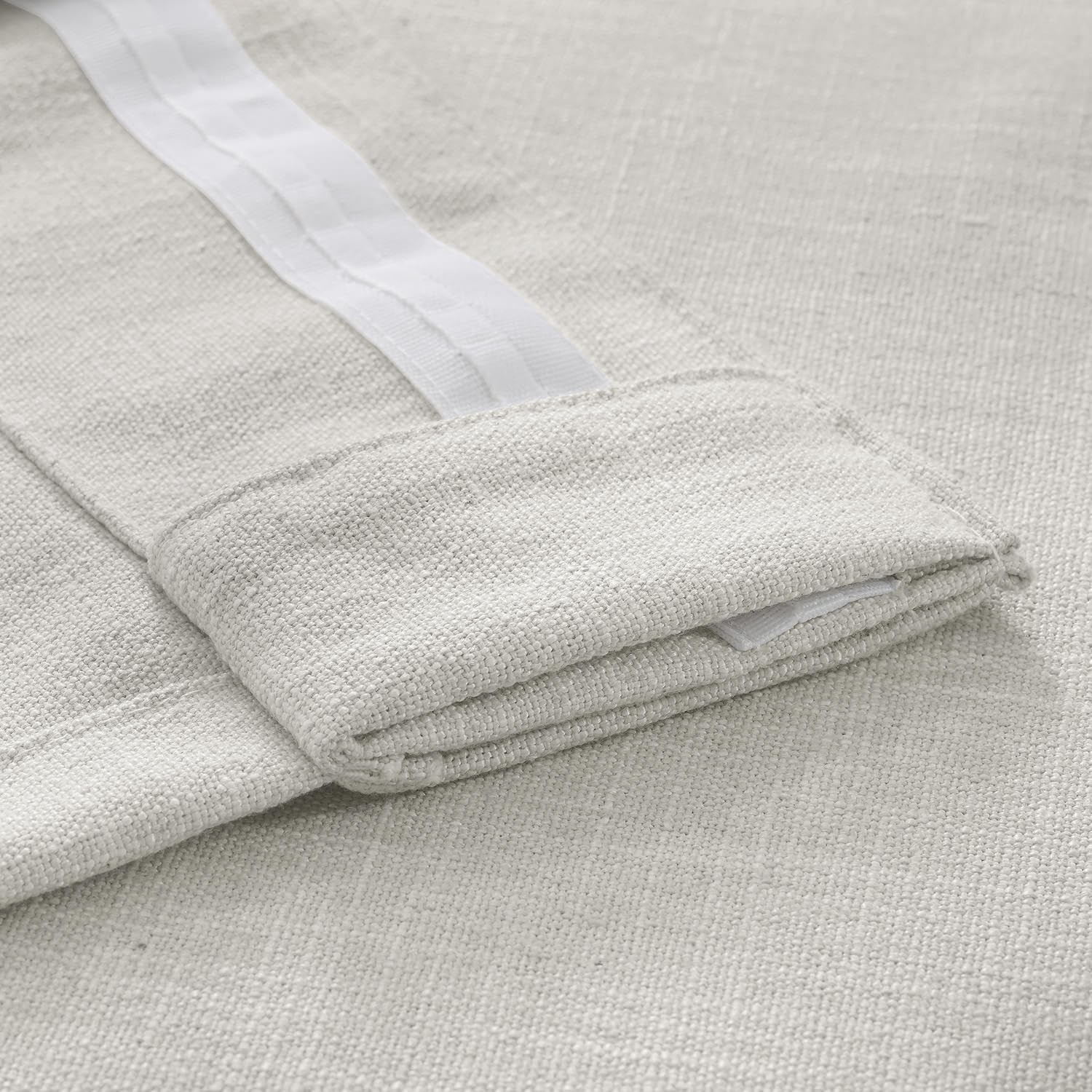 Hpd Half Drapes Hpd Half Drapes Basic Faux Linen Curtains – 84 Inch Long Pair