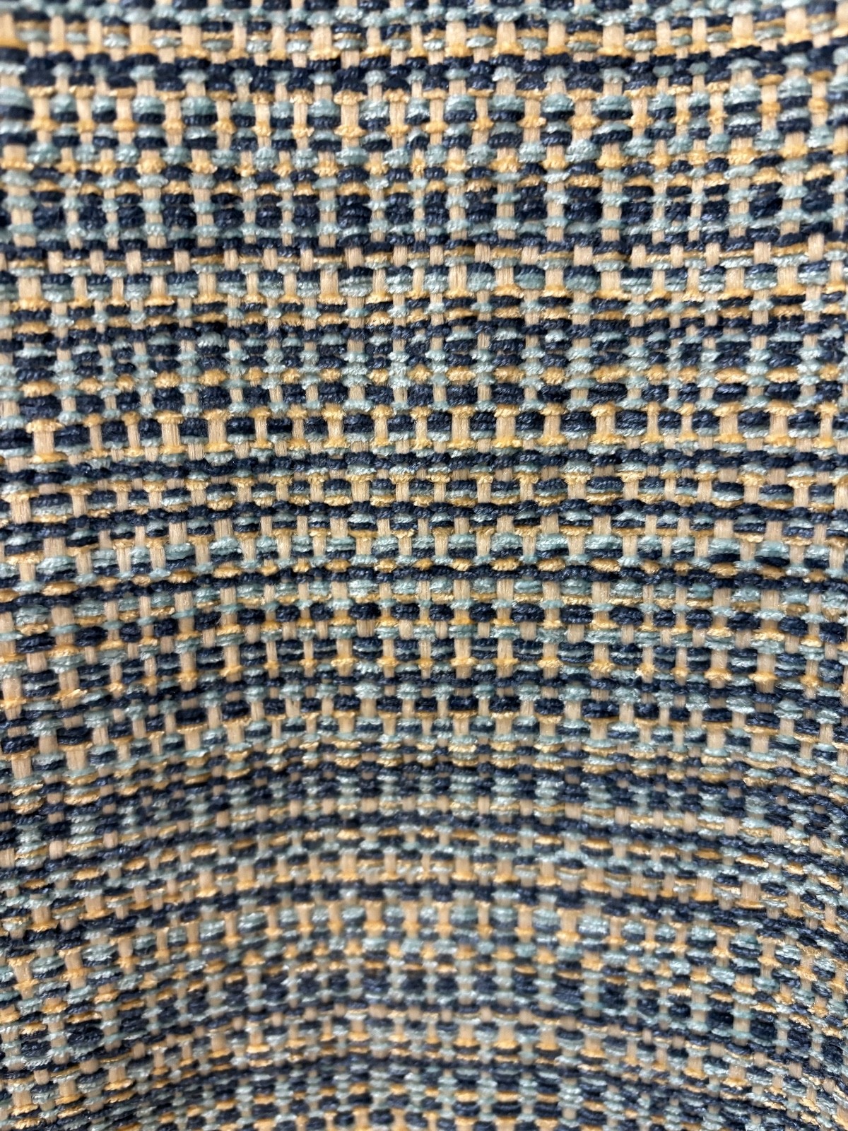 2 pannel Drapperies Multi Blue each pannel is 60″ wide X 50″ length off Gromment