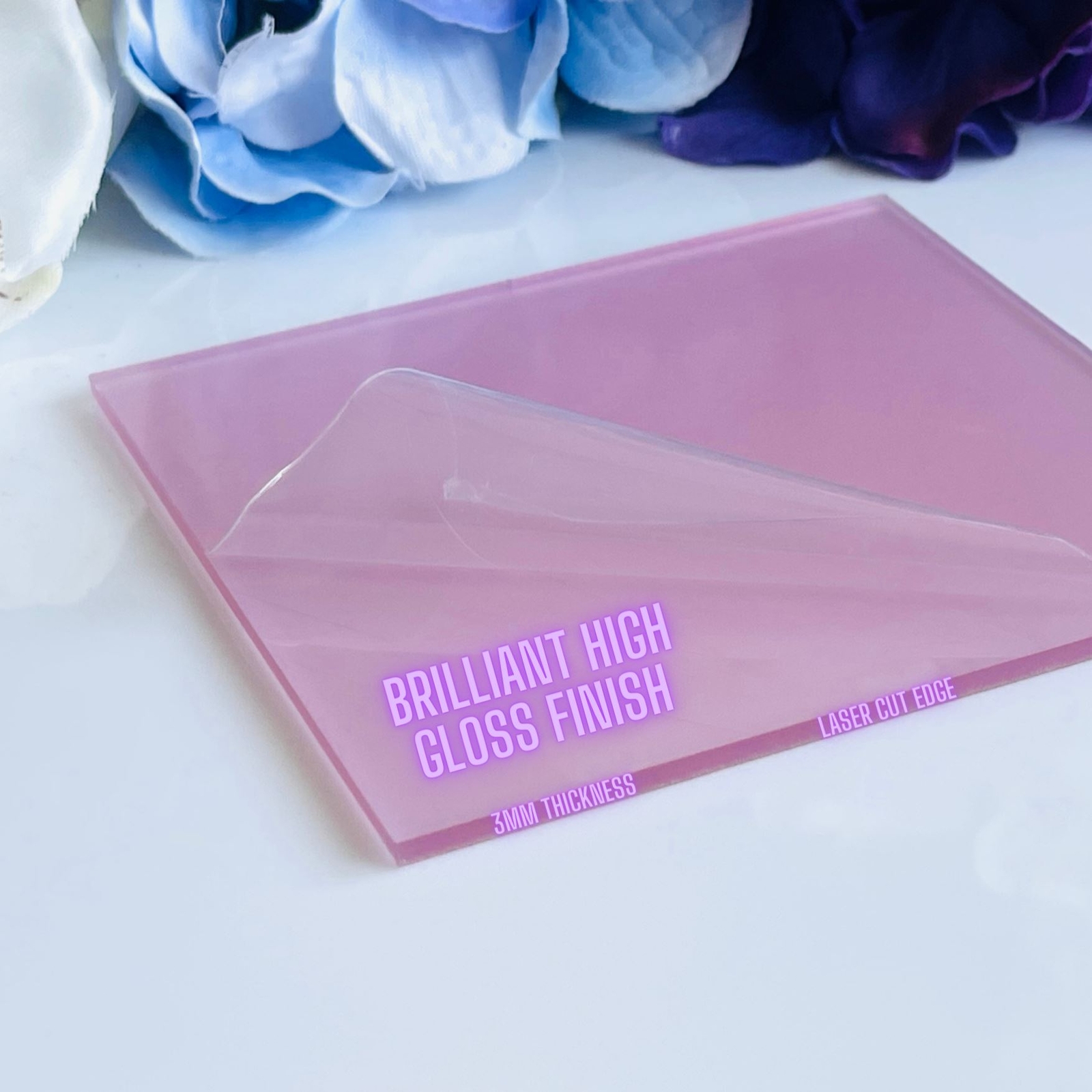 3 PACK Transparent Cast Acrylic Plexiglass Sheets 1/8” Thick (3mm) 15+ Sizes