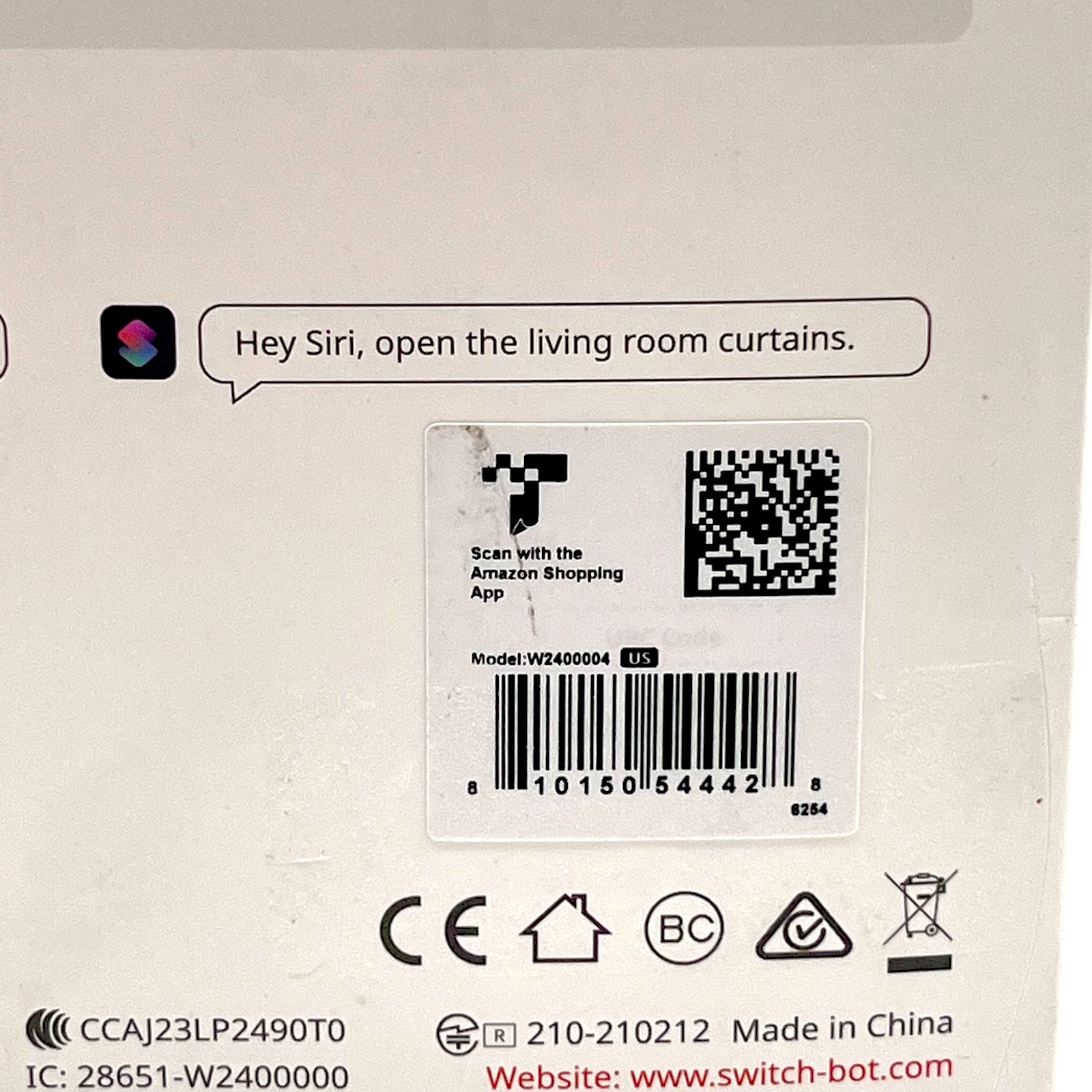 SwitchBot Curtain 3 Automatic Curtain Opener Rod-Bluetooth Remote Control (2025)