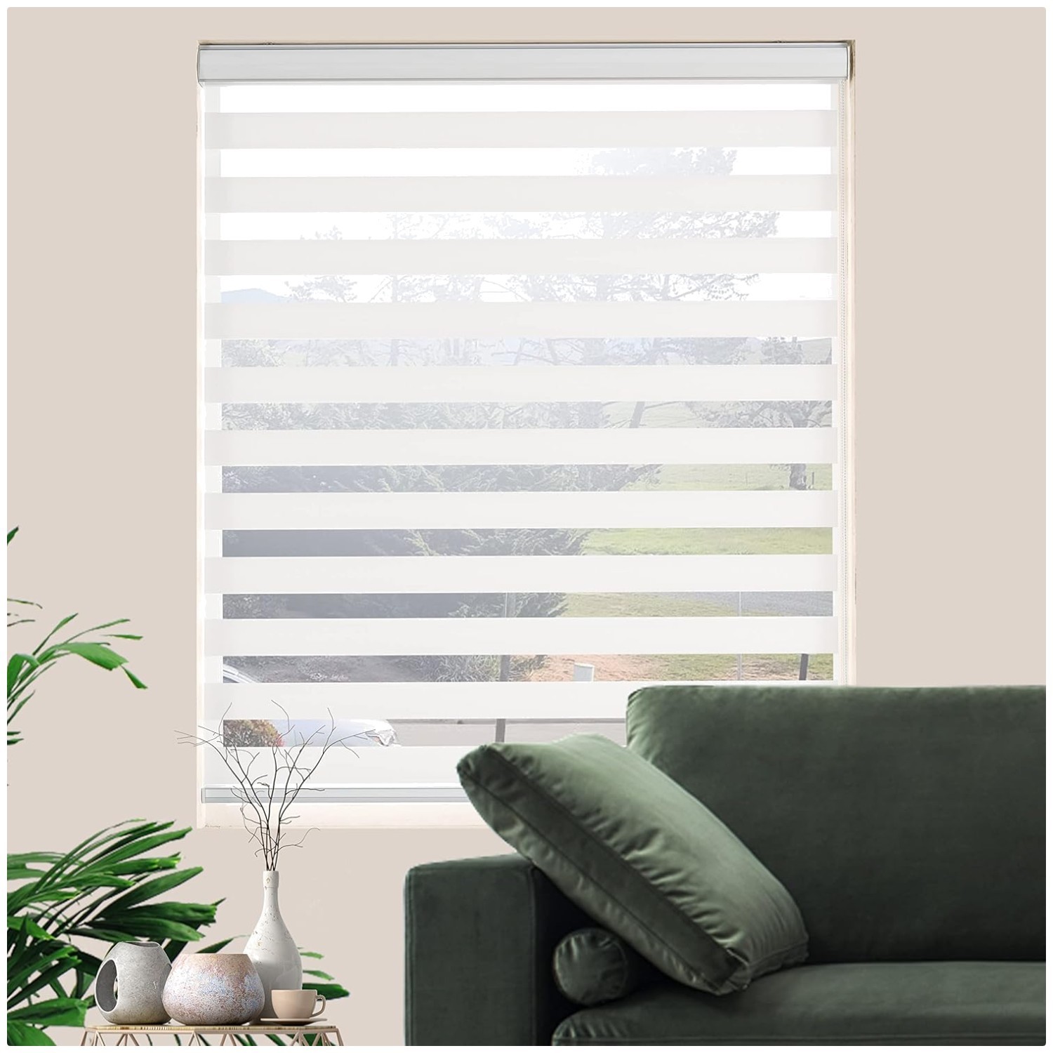 Dual Layer Zebra Blinds – Light Control