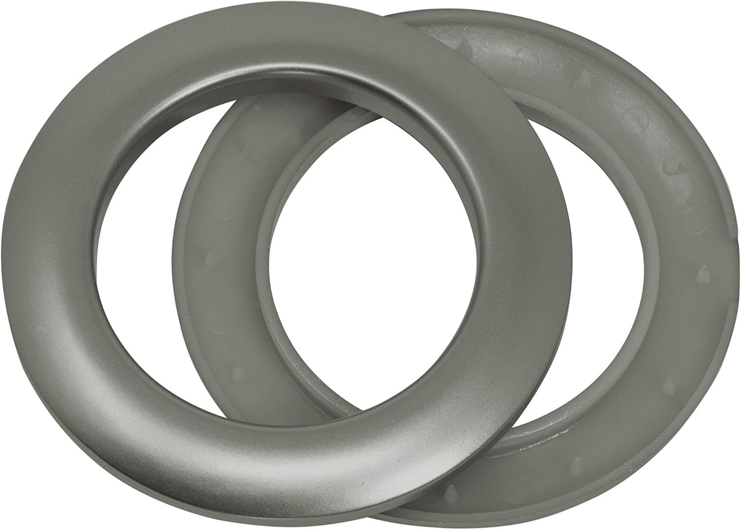 Stylish Pewter Grommet Kit – 8 Durable Curtain Hardware for Easy Install