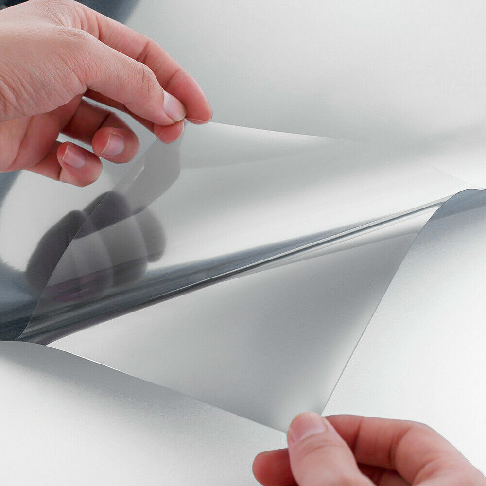 VLT 15% 20″ x 79″ 6.6FT Office Home New Glass Uncut Roll Tint Window Film Silver