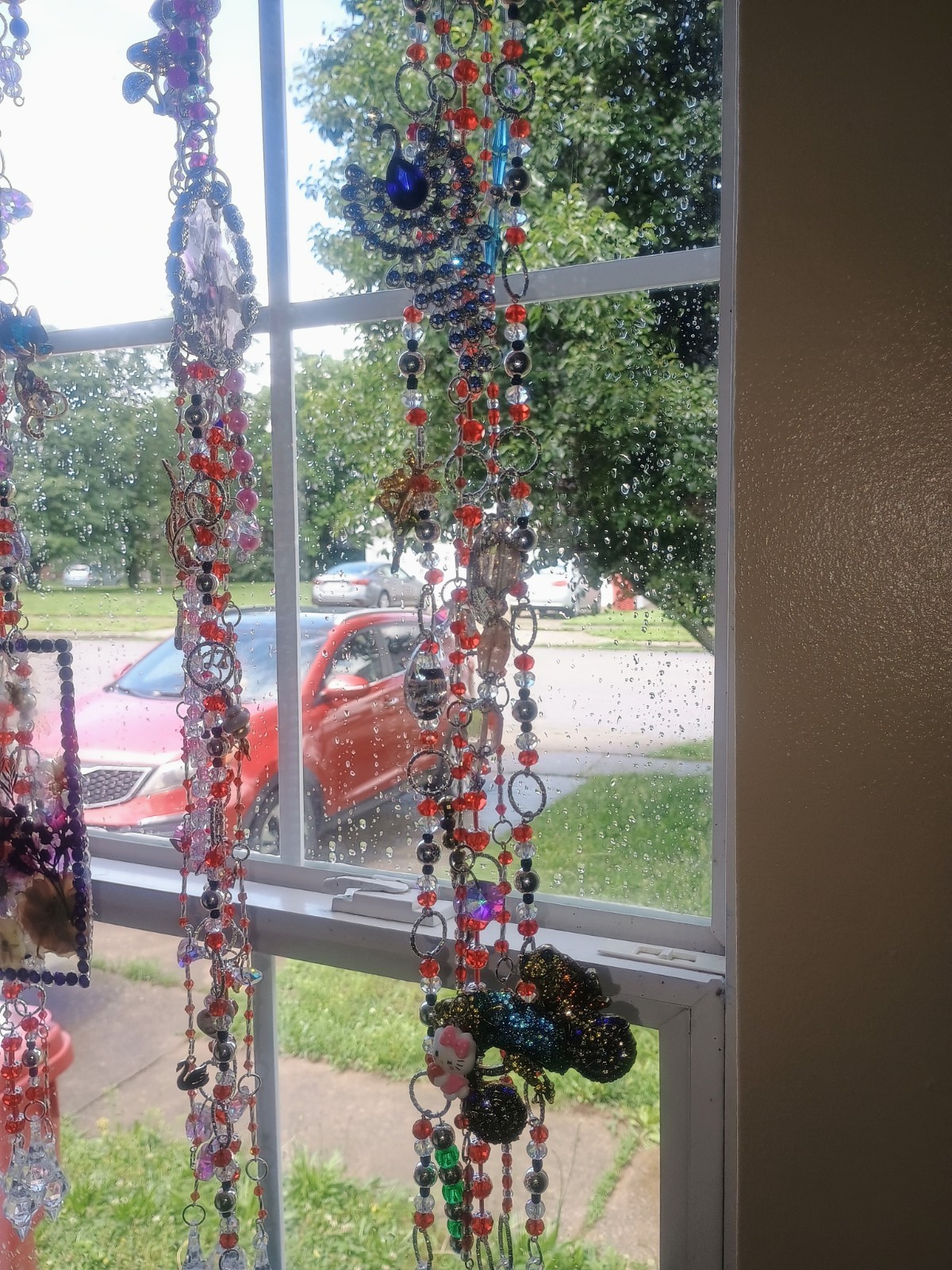 Crystal Curtains, Kool Kat, Loaded With Charms, Set Of 6