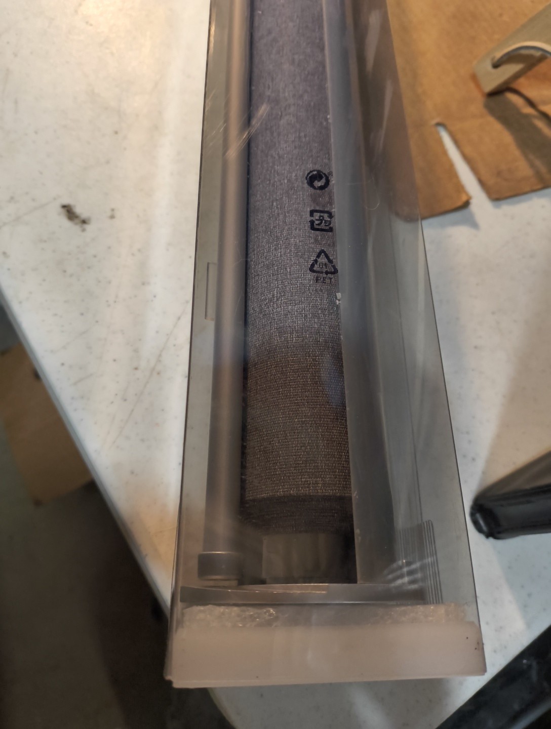 IKEA TRETUR Blackout Roller Blind Gray 32×76 ¾” in Original Package