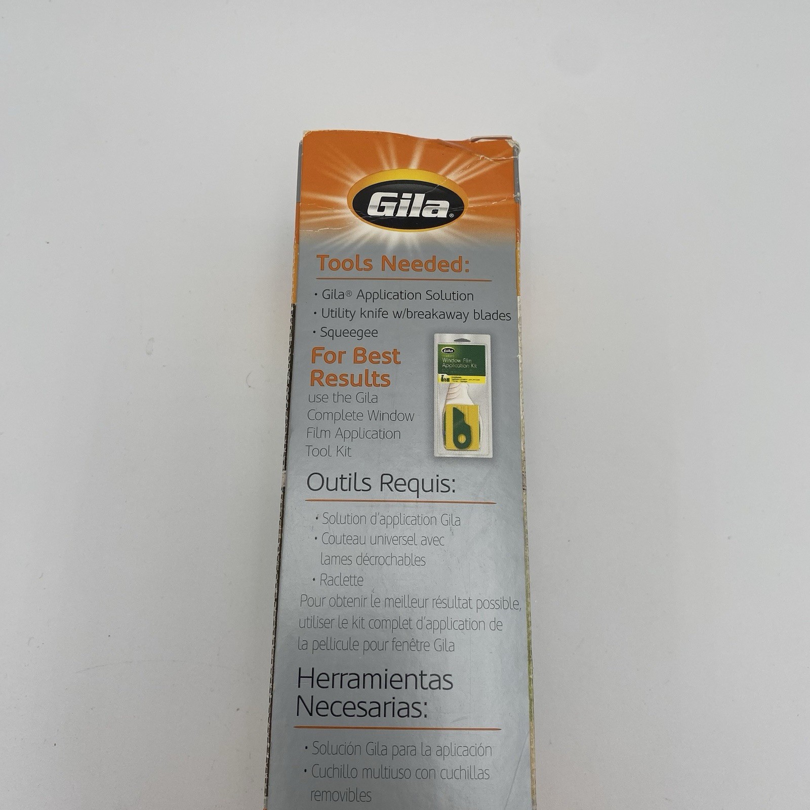 Gila 3 Ft x 6.5 Ft Glare Control Static Window Film Bronze CDB78 Rejects 97% UV