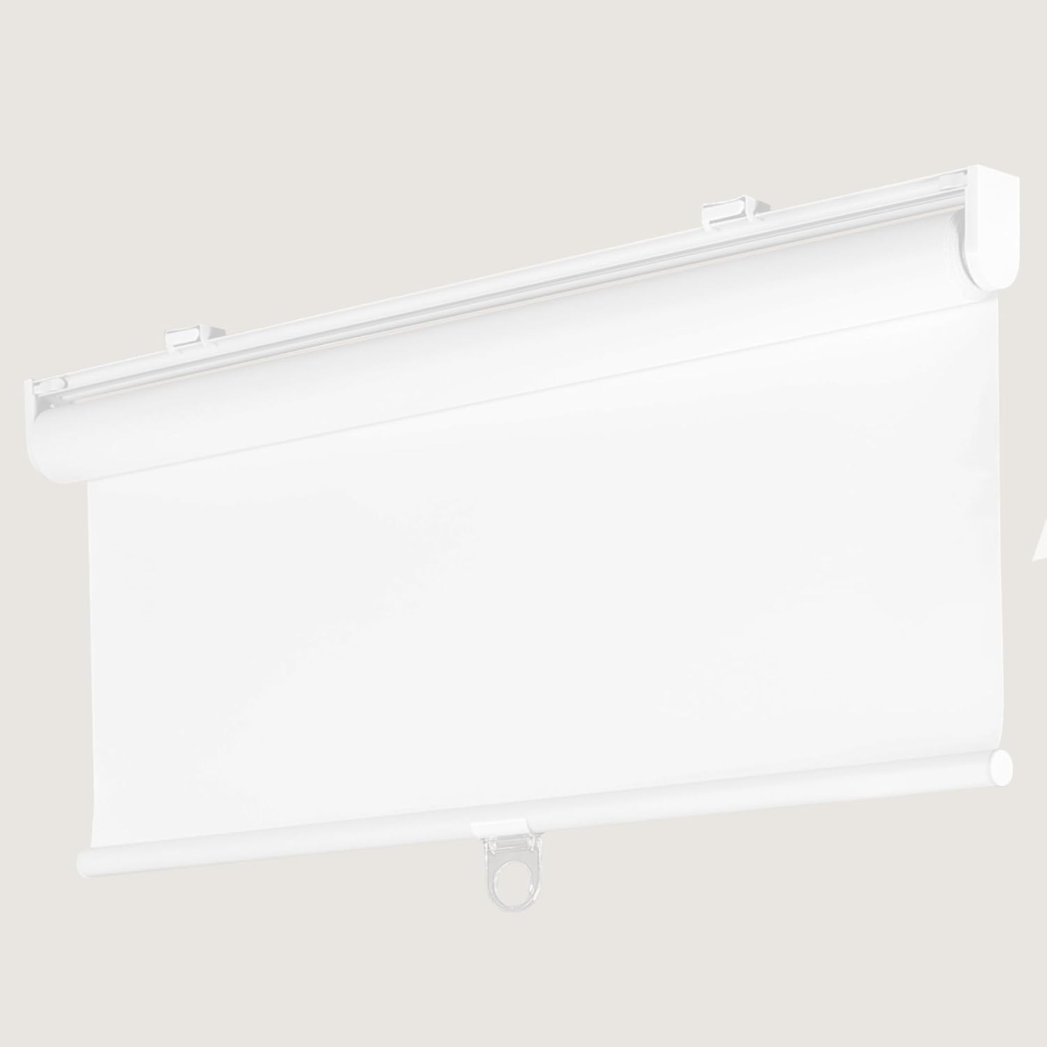 Blackout Roller Shades Thermal Insulating Blinds Cordless 29.5″ W x 60″ H White