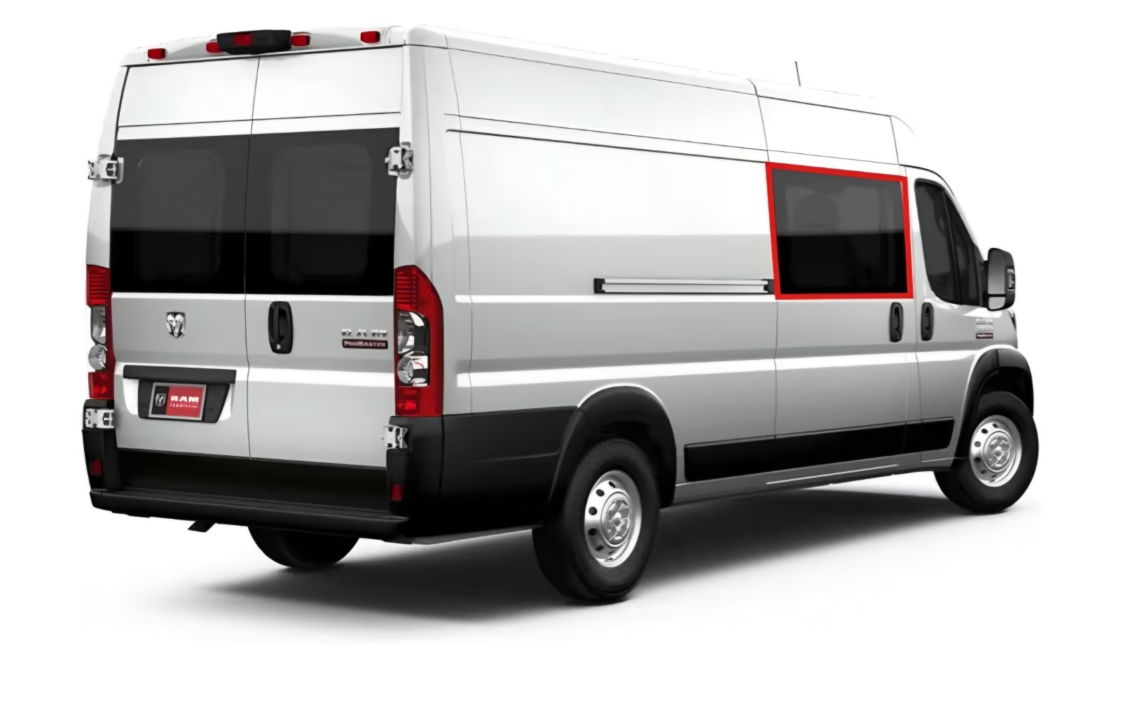 Ram Promaster Sliding Door Window Cover 2014-Current Magnetic Insulated #R042