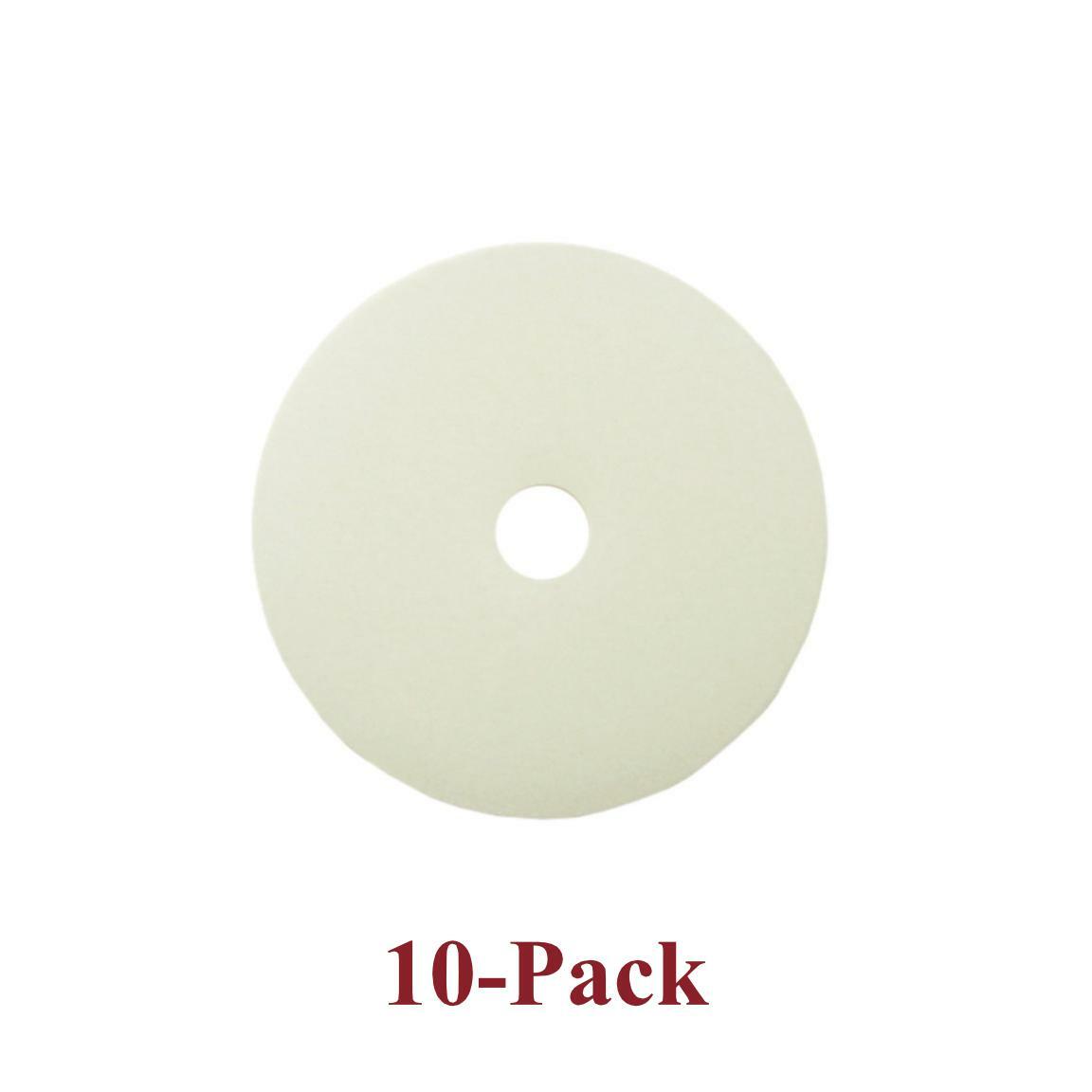 Plastic Backs to Prevent Puckering on Fabric with Upholstery Nails or Pins 10-Pk