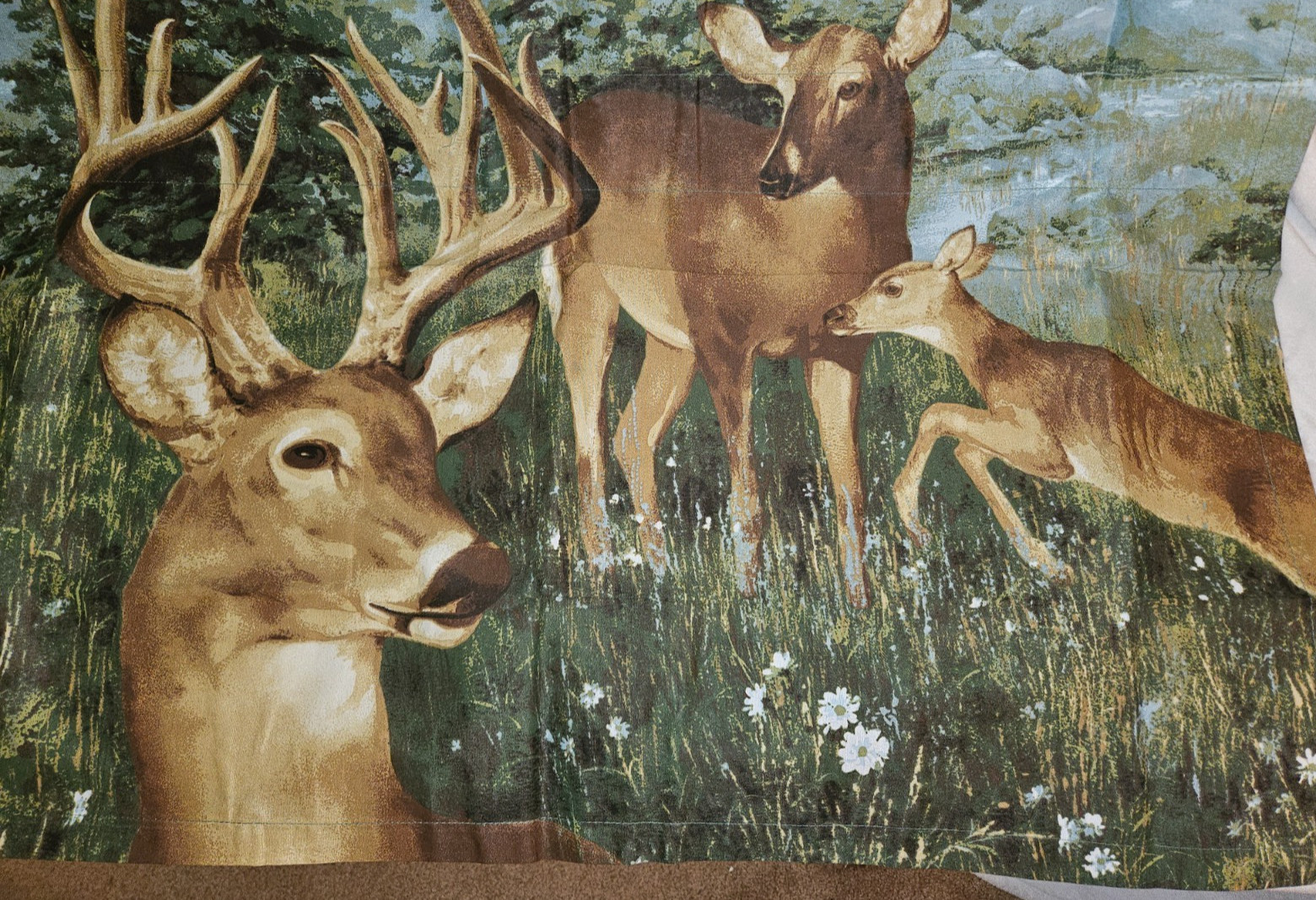Deer Valnce Curtain Wildlife Hunting Cabin 84″ x 20″