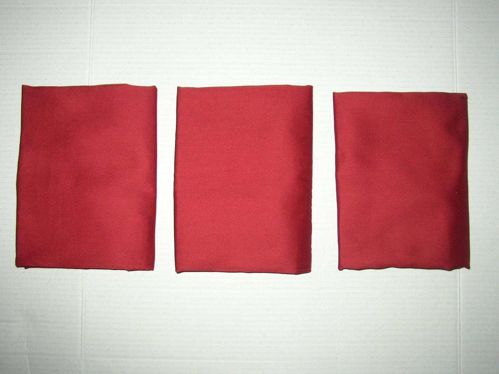 (1) Springs Global Luxury Valance Solid Brick Red Cotton Twill 60×15 NWOP 3Avail