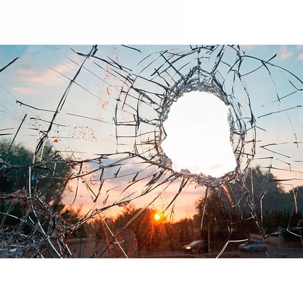 Clear Safety Film Building Home Table Glass Window Protection Anti-scratch Foils