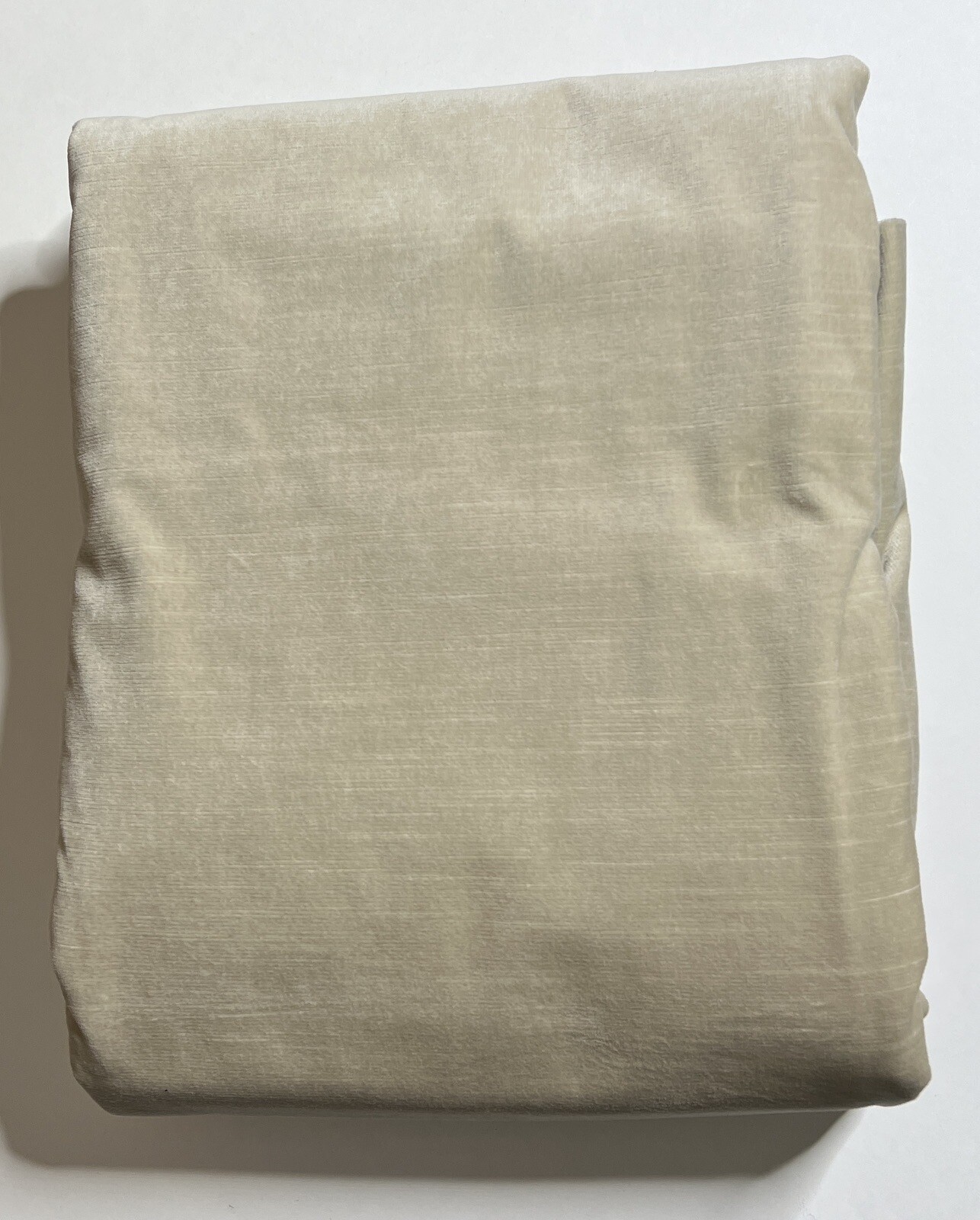 Restoration Hardware Vintage Velvet Drapery RP 100″W x 84″L Oatmeal NEW $549