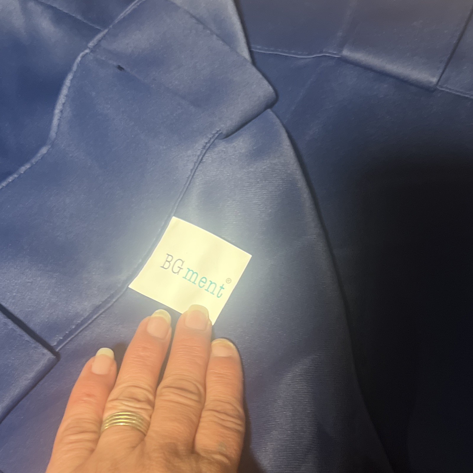 BGment Blackout Curtain Panel Blue 52 x 96 in Polyester Rod Pocket (2 panels)