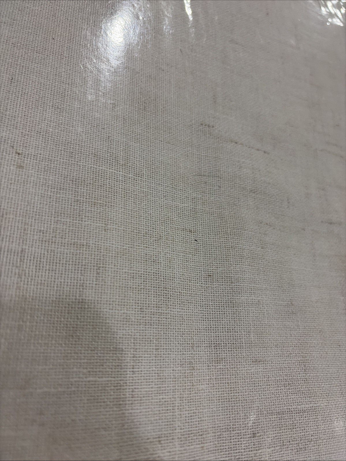 NEW 2 Sets H.VERSAILTEX Curtain Panels 52″W x 108” L Linen Blend Ivory