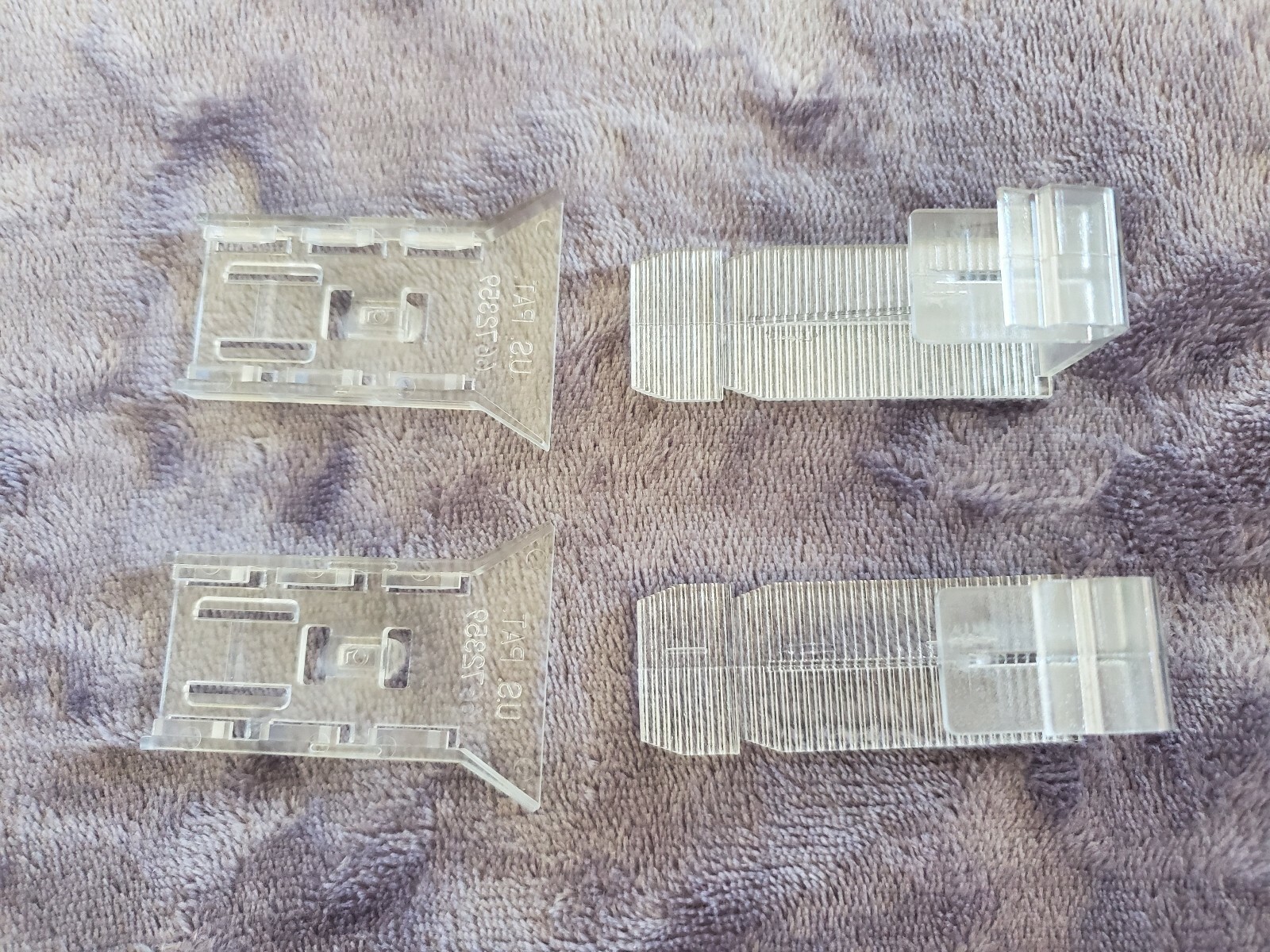(2 qty) Graber Valance Clip /Clips Bali Springs wood or fauxwood blinds