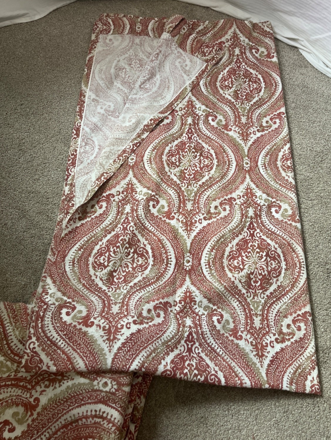 Envogue Terracotta Azaro 4 Panels Bohemian Medallions 100% Cotton