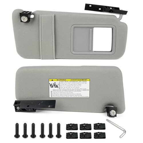 Sun Visors Window Sun Shades Upper Front Windshield Mount Compatible with