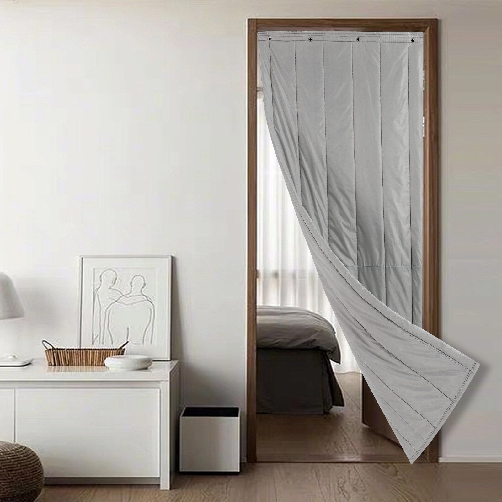 Fit Living RoomDining Room Bed Room 1PC Thermal Insulated Soundproof Curtains