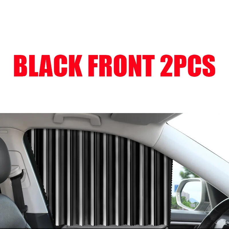 Car Sunshade Curtain Magnets Universal Front Rear Side Window Shades Curtains