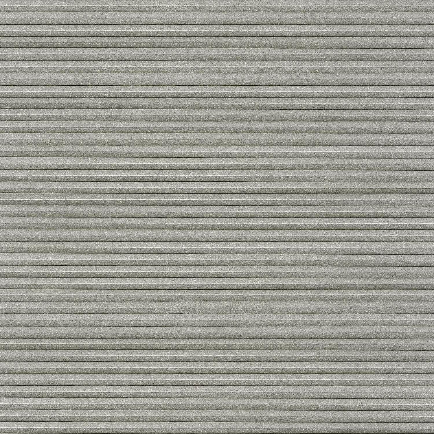 Dove Gray Cordless Cellular Top-Down Bottom Up Honeycomb Pleated Window Shades