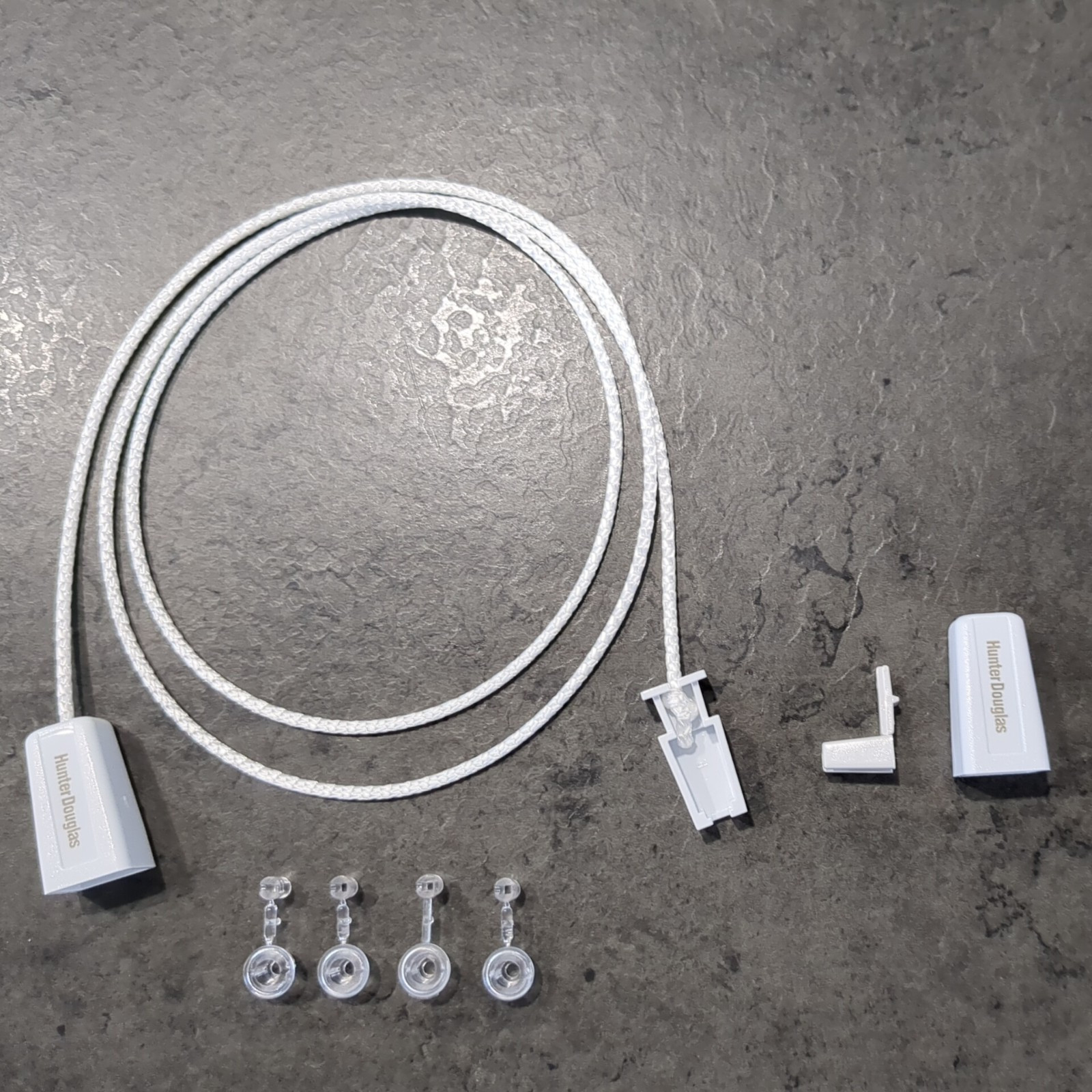 Hunter Douglas Duette / Applause Cellular Shade Pull Cord Repair Kit White
