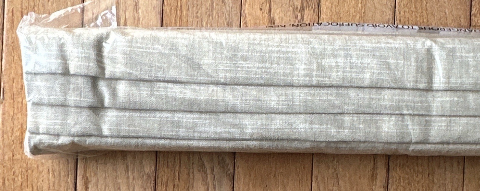Pottery Barn Emery Linen Cotton Roman Light Filtering Shade~36 x 64~Oatmeal~NEW