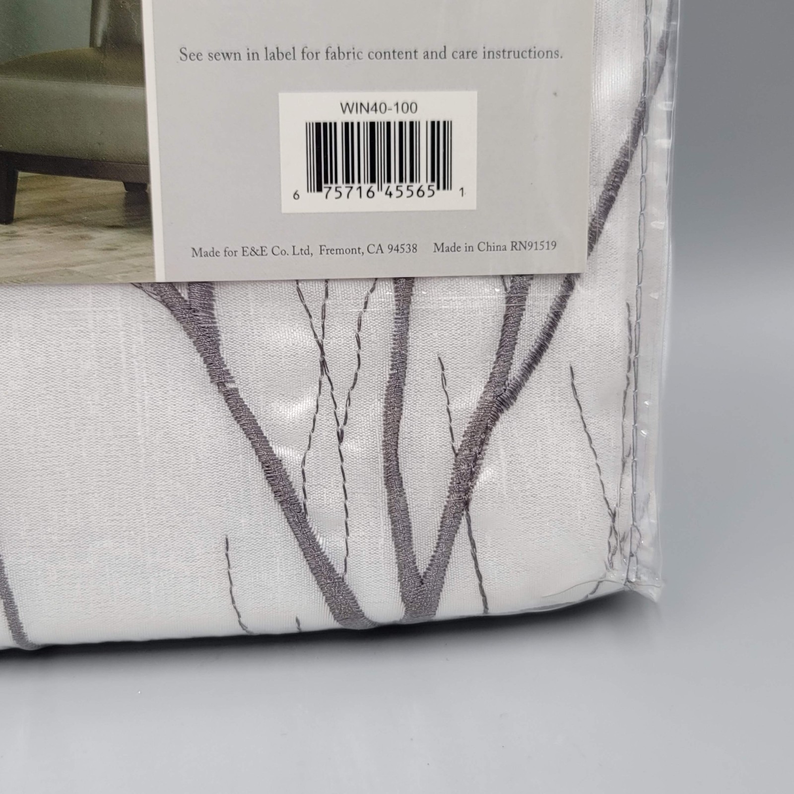 Madison Park Window Curtain Panel 50″ x 84″ Sheer WIN40-100