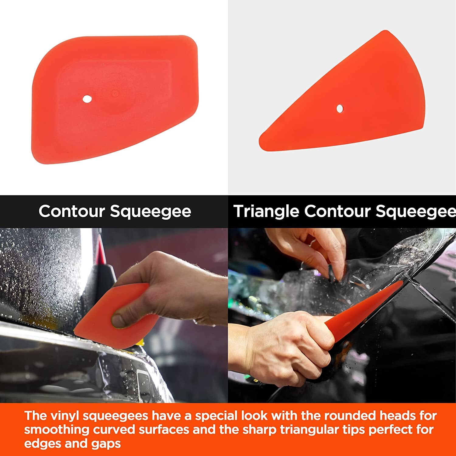 ValueMax 10PC Window Tint Tools Kit Car Film Tinting Scraper Squeegee Wrap Set