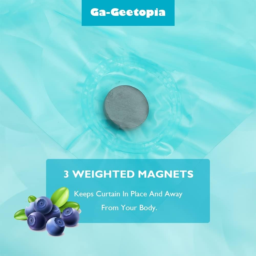 Ga-Geetopia EVA 3D Teal Pearl Water 72"W x 72"L (Pack of 1),
