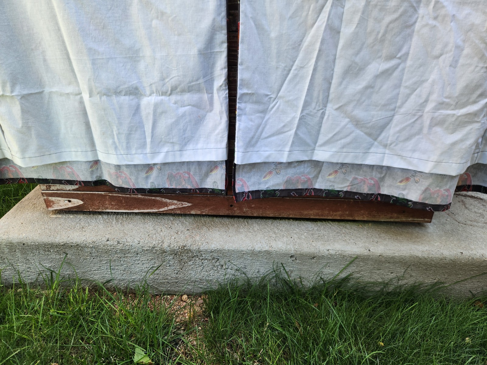 Custom OOAK Godzilla Curtains – 2 Panel – Rod Window Drapes – 1.5 In Rod Width