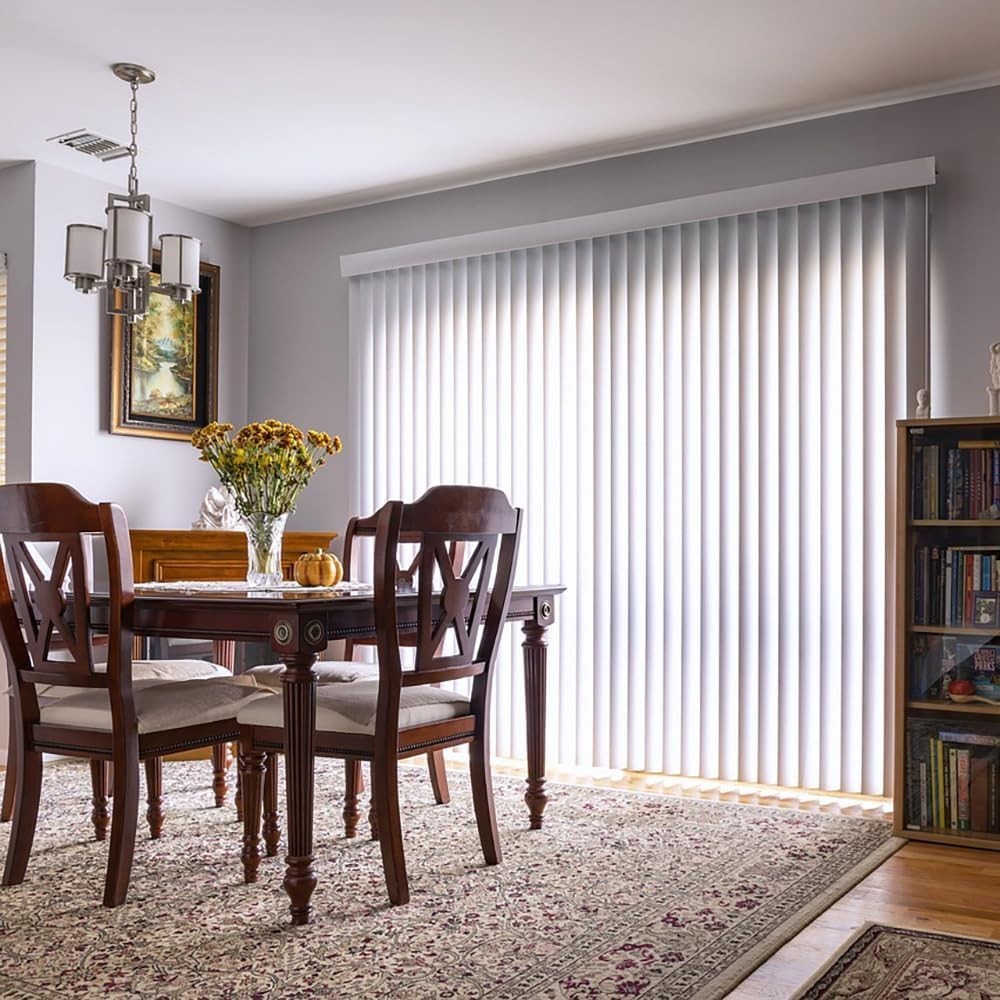 Vertical Blind Headrail Custom Made to Your Size & Stack