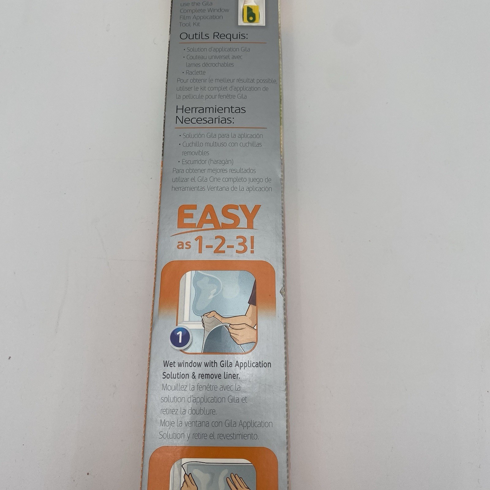 Gila 3 Ft x 6.5 Ft Glare Control Static Window Film Bronze CDB78 Rejects 97% UV