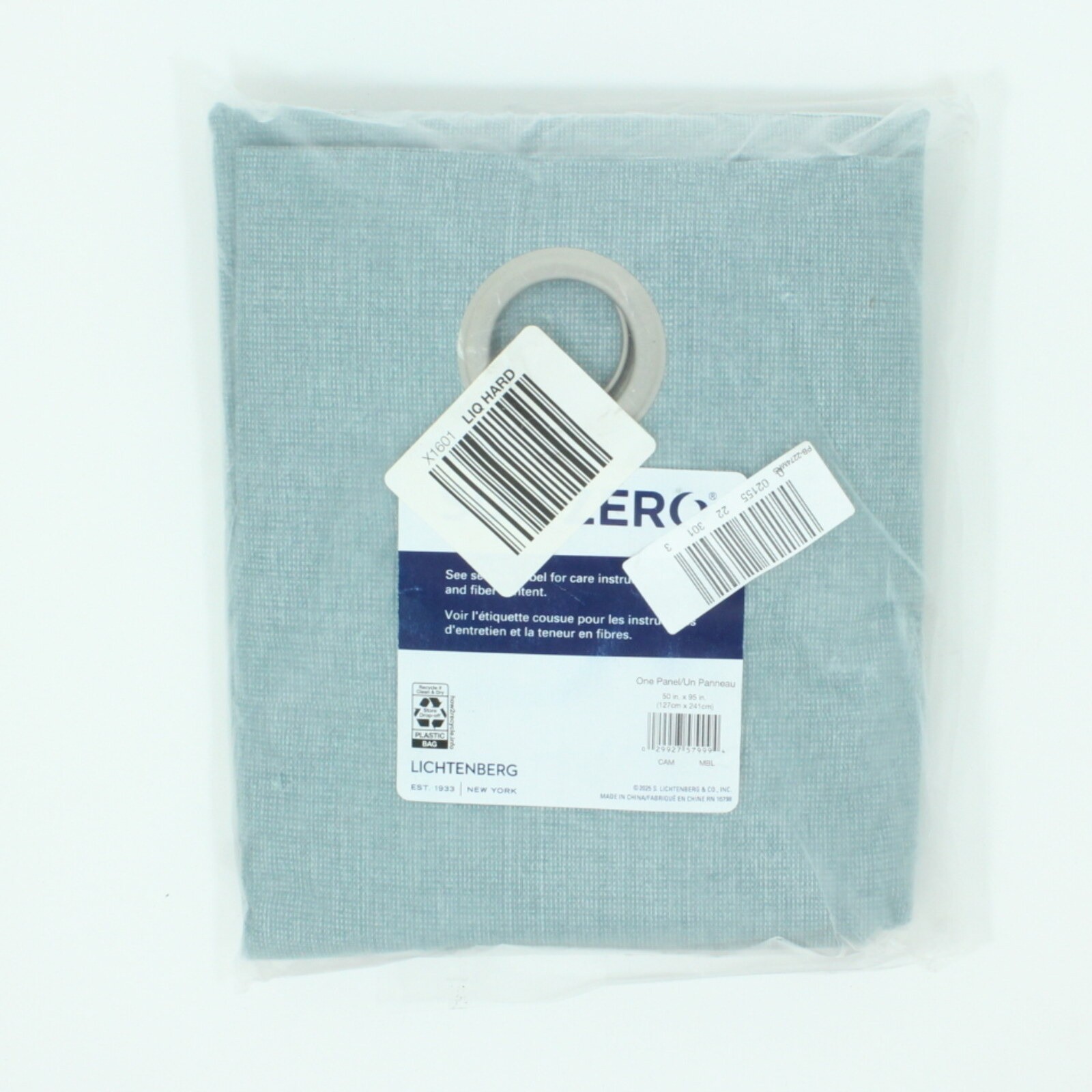 Sun Zero Duran Blackout Grommet Curtain Panel 50×95 Single Energy Saving