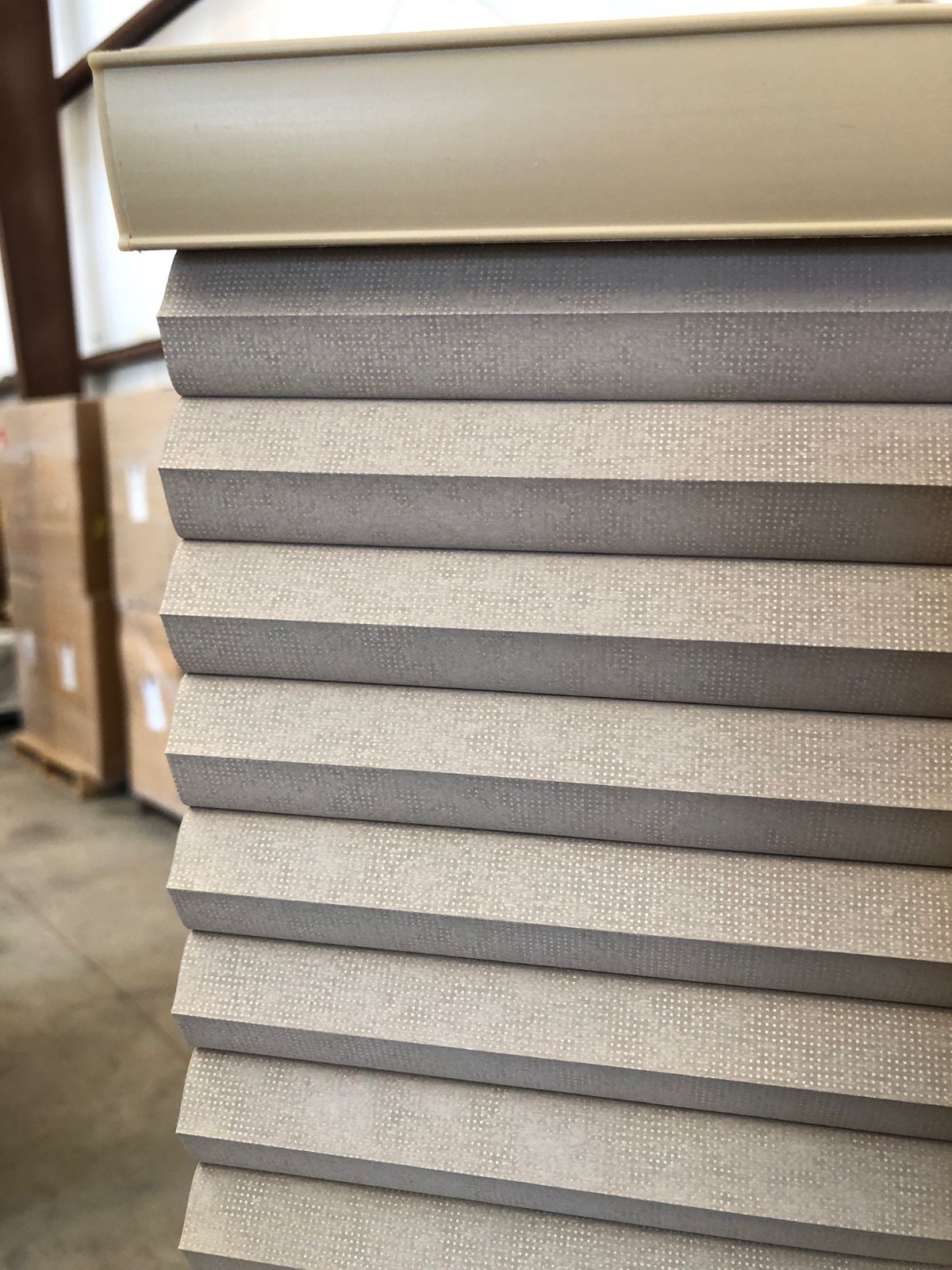 HDC Blackout Cordless Honeycomb Cellular Window Shades Latte 29.5 x 64