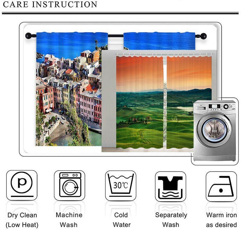 Dreamy stars are shaped like animals Printing 3D Blockout Curtains Fabric Window