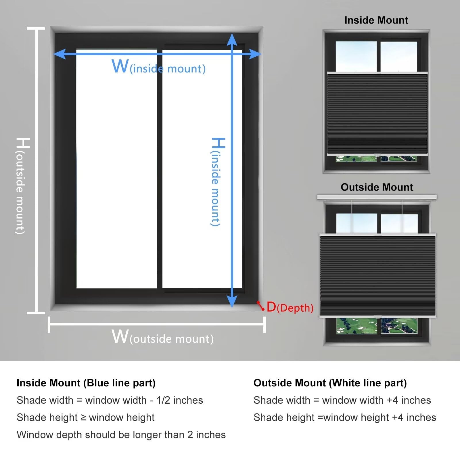 Changshade Blackout Top Down Bottom Up Cellular Shades Cordless Honeycomb