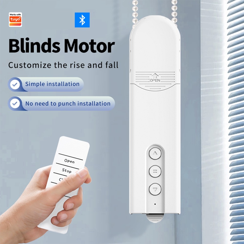 Smart Curtains with Bluetooth Remote Control, Electric Curtain Moto4274