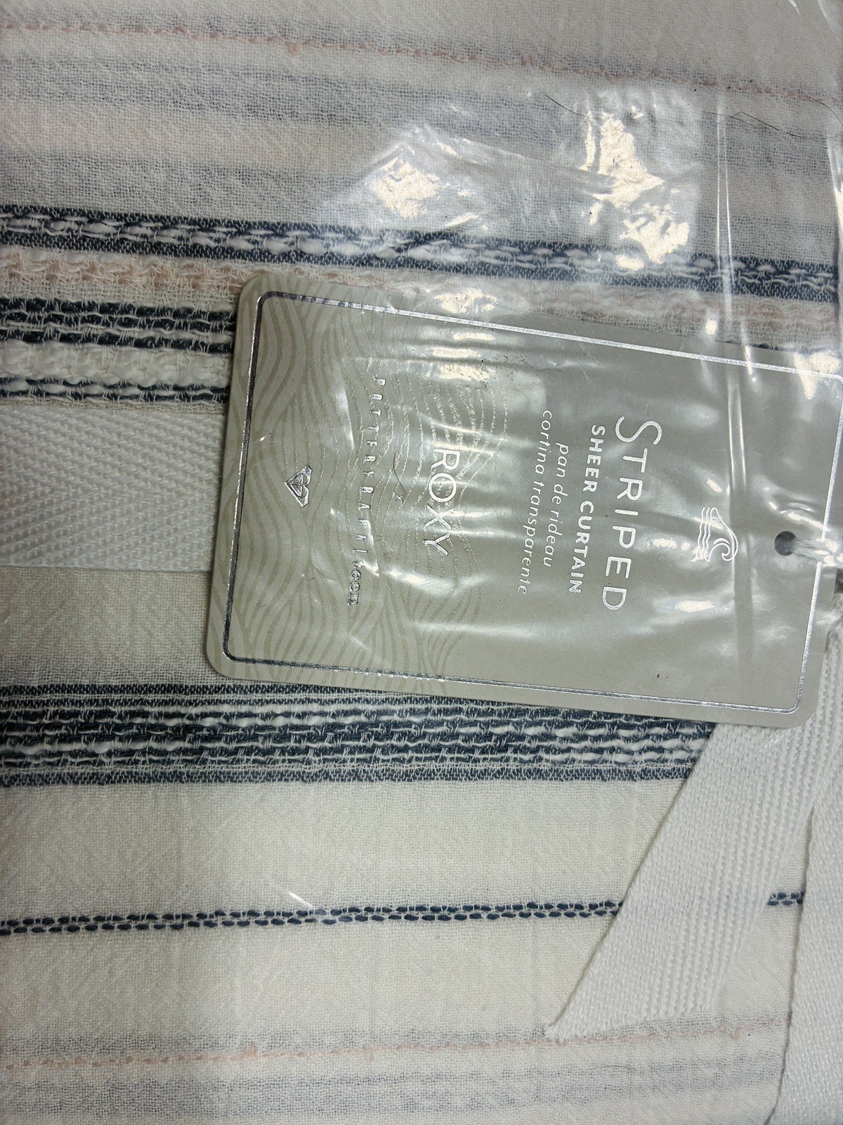 Pottery Barn Roxy Two Panel Curtain Set NIB 44 X 96 Inches Each