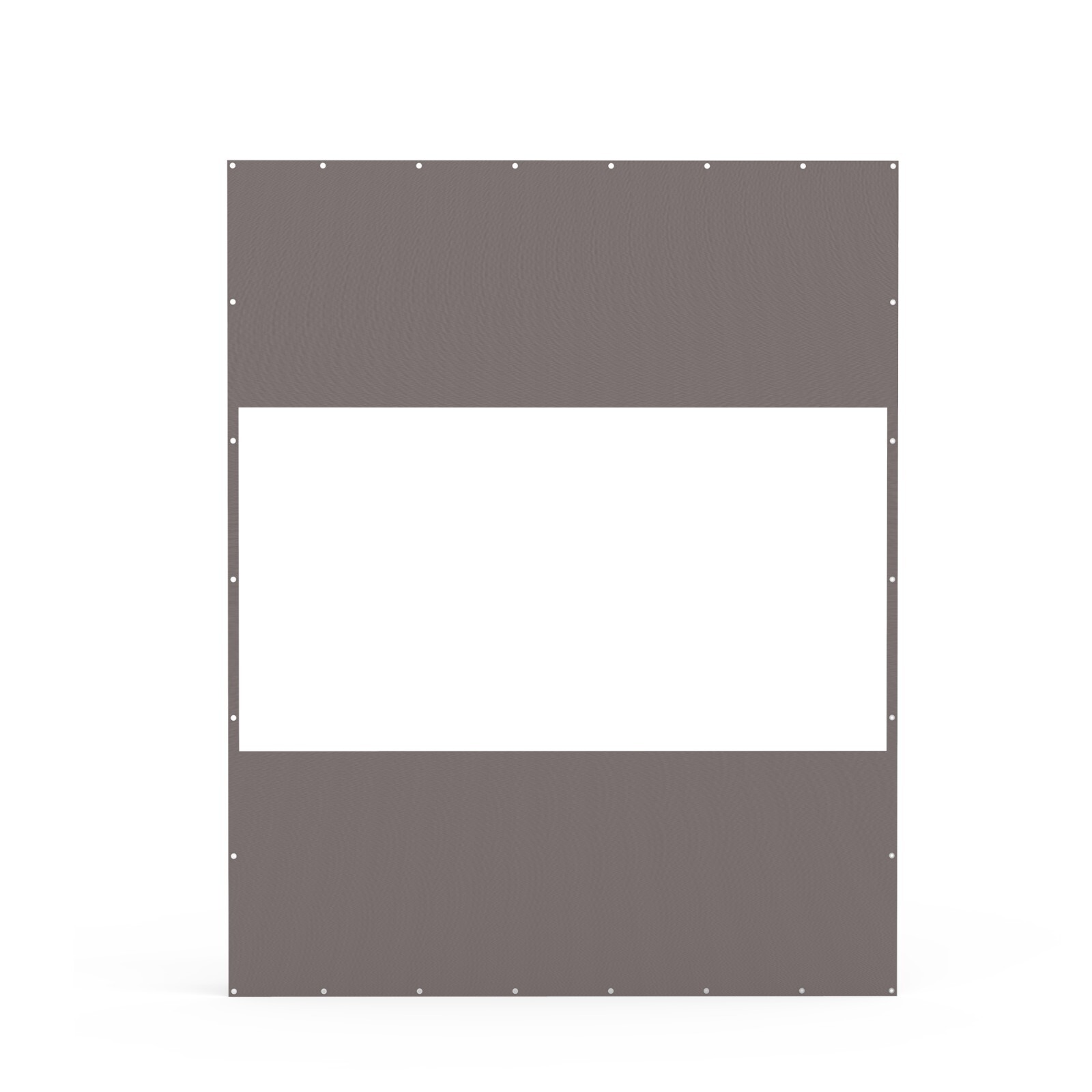 Domi 8x10FT Translucent Plastic Pravicy Curtains w/Eyelets,Elastic ropes,Gray