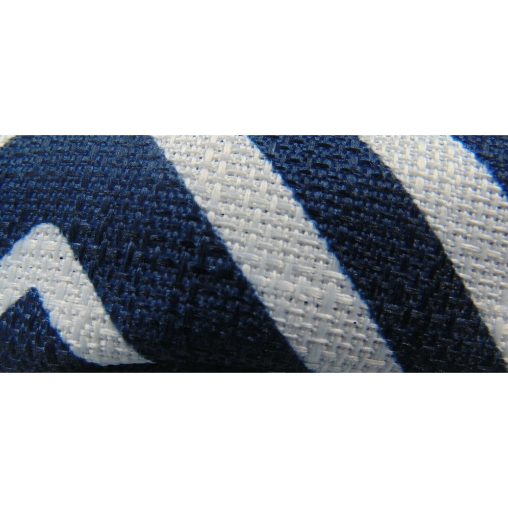 4 piece curtains & sheers voile set diamond navy blue white 63″ window treatment