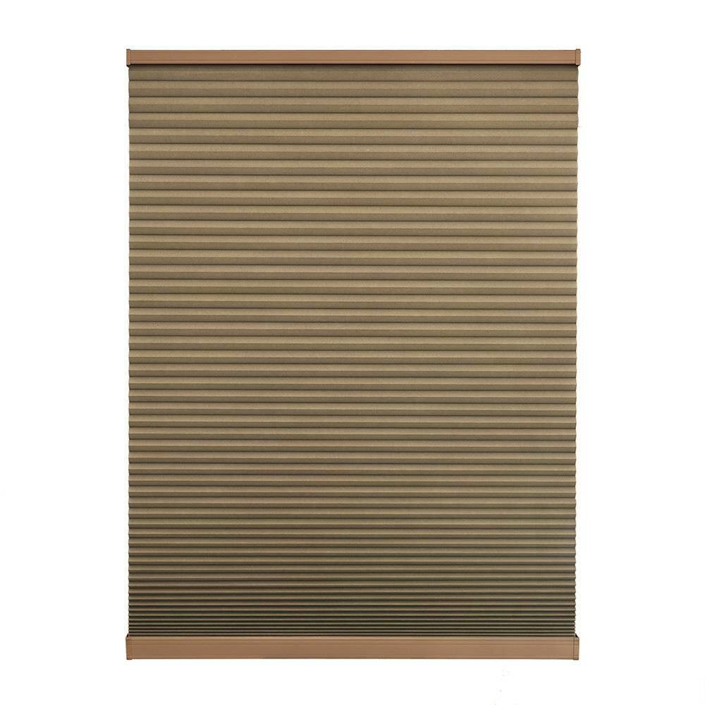 Home Decorators Mocha Cordless Blackout Cellular Shades – 27 in. W x 48 in. L