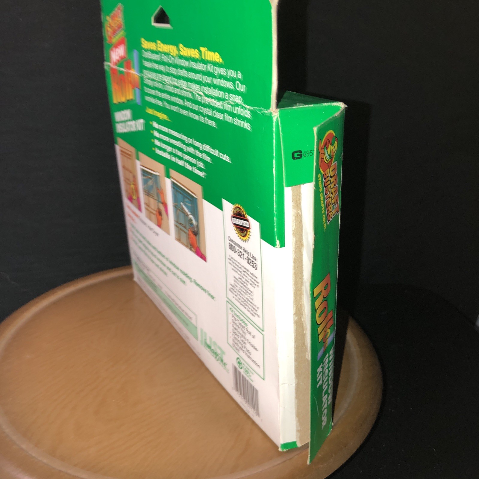 Manco Roll on Window Insulation Kit For 5 3’x5’ Windows Indoor Made In USA 1997