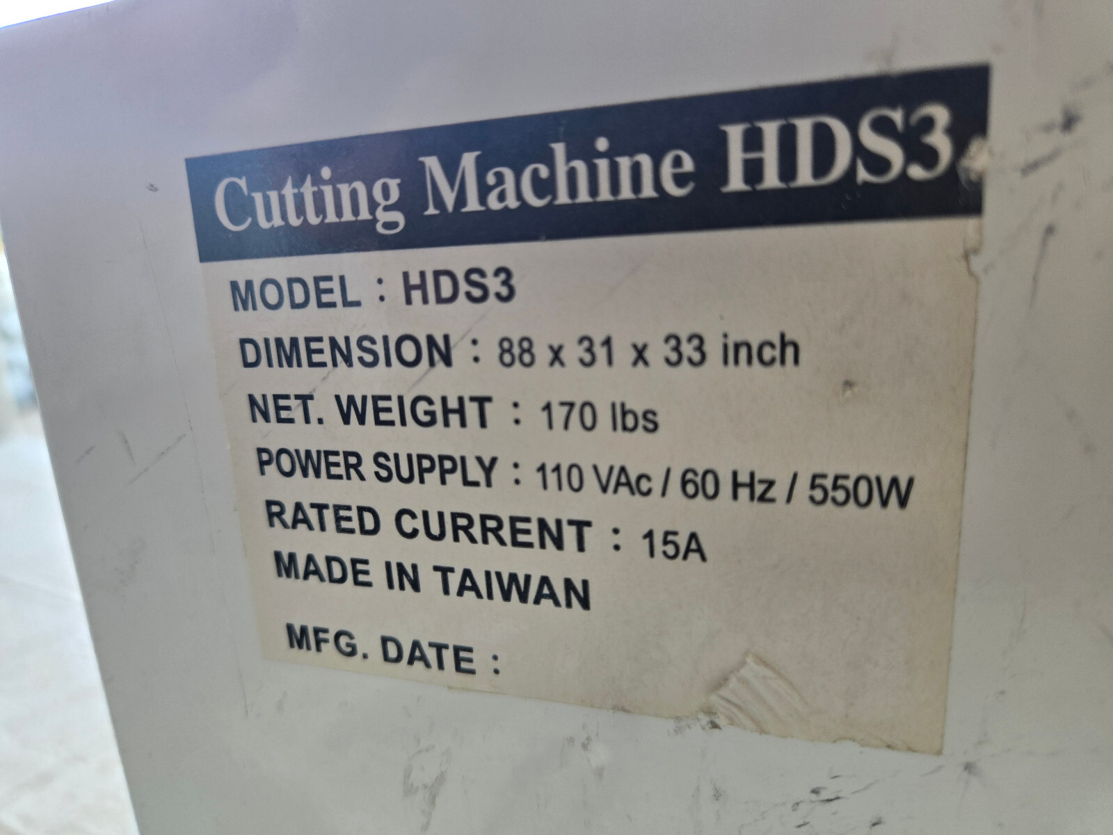 Professional Window Blind Cutting Machine HDS3 Faux Wood Real Wood Home Depot